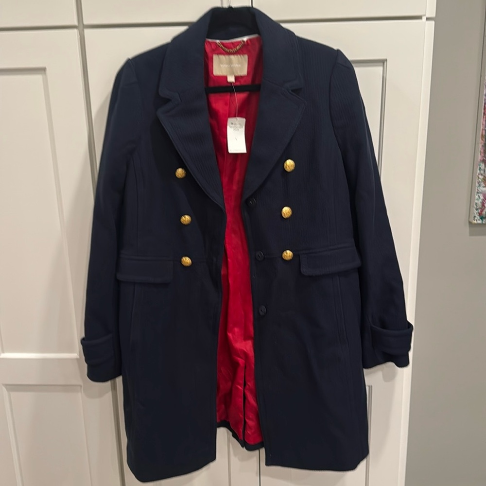 Banana Republic Navy Coat